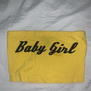baby girl tub top